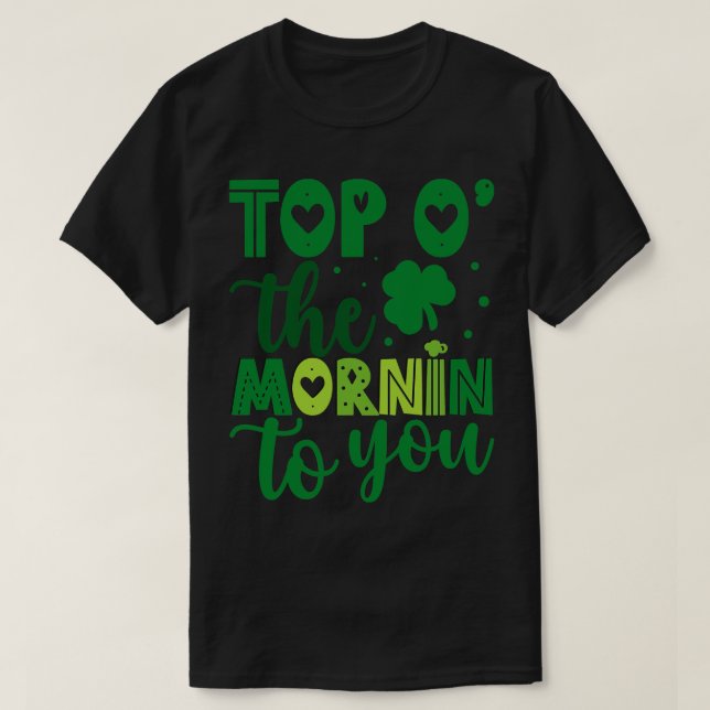 Oben am Morgen T-Shirt (Design vorne)