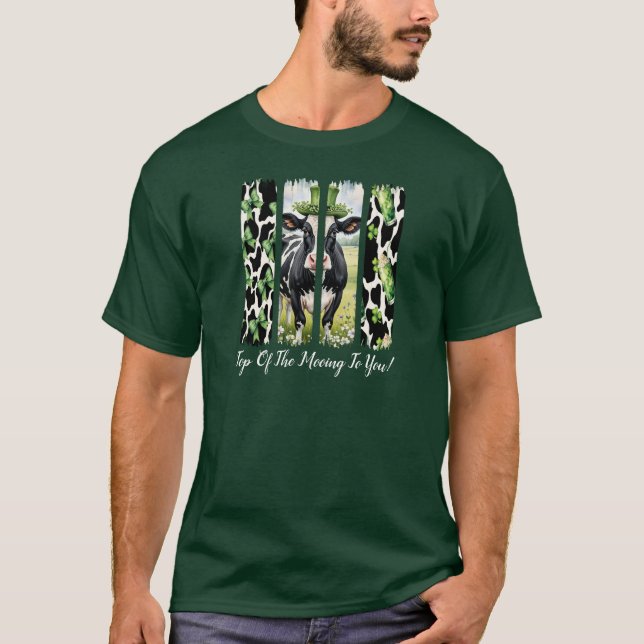 Oben auf deinem T - Shirt (Vorderseite)