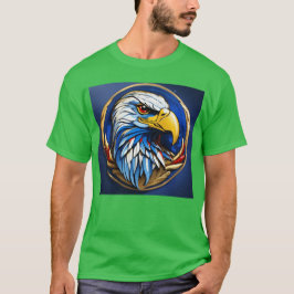 "Oben aufsteigen: Eagle Eye Fashion T - Shirt