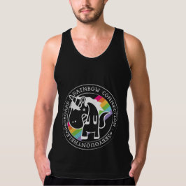 Oben der Rainbow-Connection T-Shirt