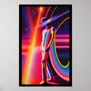 Oben geordnet poster