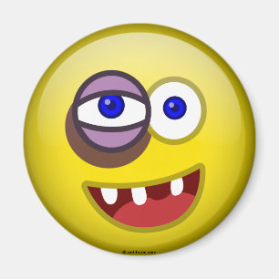 Oben geschlagen magnet