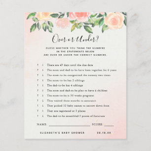 Oben oder darunter   Baby Showspiel