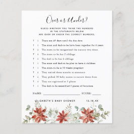 Oben oder darunter | Baby Showspiel