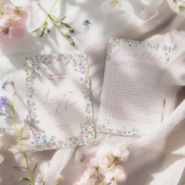 Oben oder unter? Rosa Brautparty