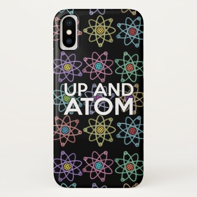 OBEN UND ATOM Case-Mate iPhone HÜLLE (Rückseite)