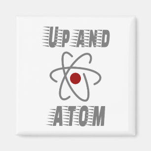 Oben und ATOM, Science Spaß Funny Magnet