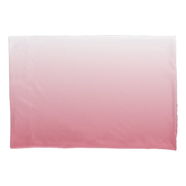 Ober-Lachs-Rosa Kissenbezug (Vorderseite)