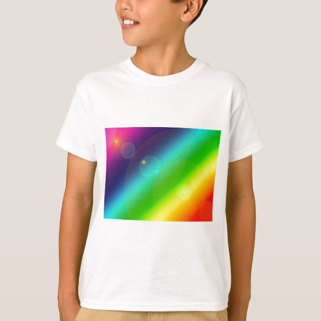 Ober-Regenbogen T-Shirt (Vorderseite)