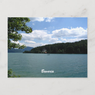 Oberbayerischer See Postkarte