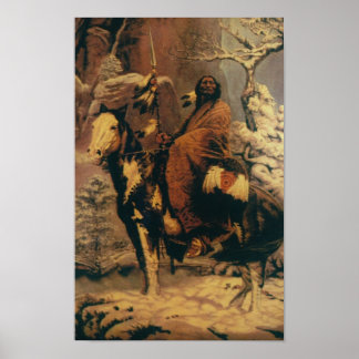 Oberdruckdruck Tall Mountain Poster