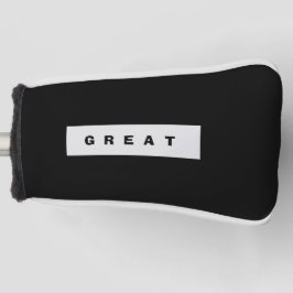 Obere Abdeckung für Golf Equipment Golf Headcover