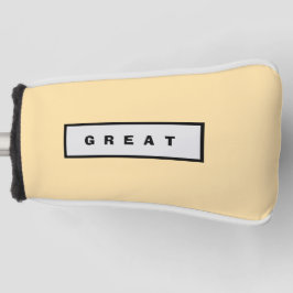 Obere Abdeckung für Golf Equipment Headcover