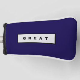 Obere Abdeckung für Golf Equipment Headcover