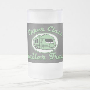 Obere Anhänger-Abfall-Tasse Mattglas Bierglas