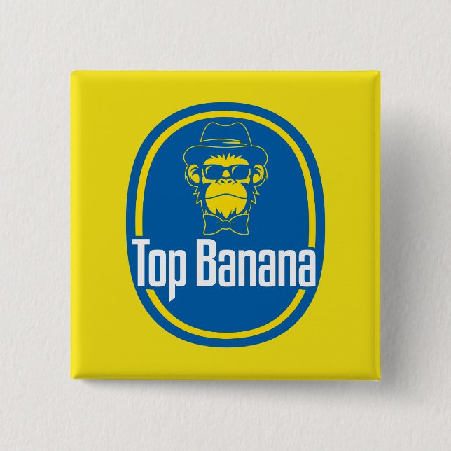 obere Banana-2-Zoll-Taste Button (Vorderseite)