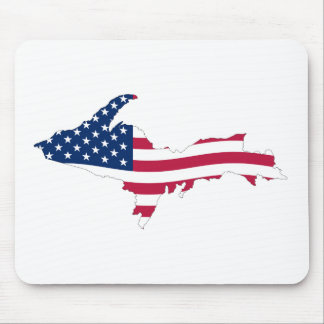 Obere Halbinsel-Flagge Mousepad