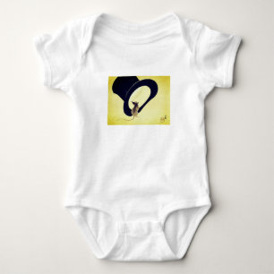 OBERE MAUS MIT BABYBODYSUIT-INDIVIDUELLE NAME BABY STRAMPLER
