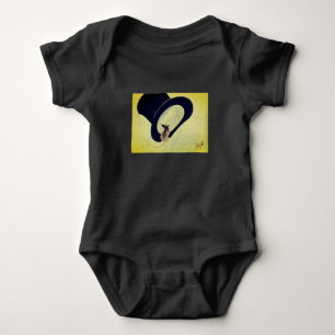 OBERE MAUS MIT BABYBODYSUIT-INDIVIDUELLE NAME BABY STRAMPLER