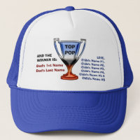 Obere Pop Trophäe Kopfhaut (Personalisiert)
