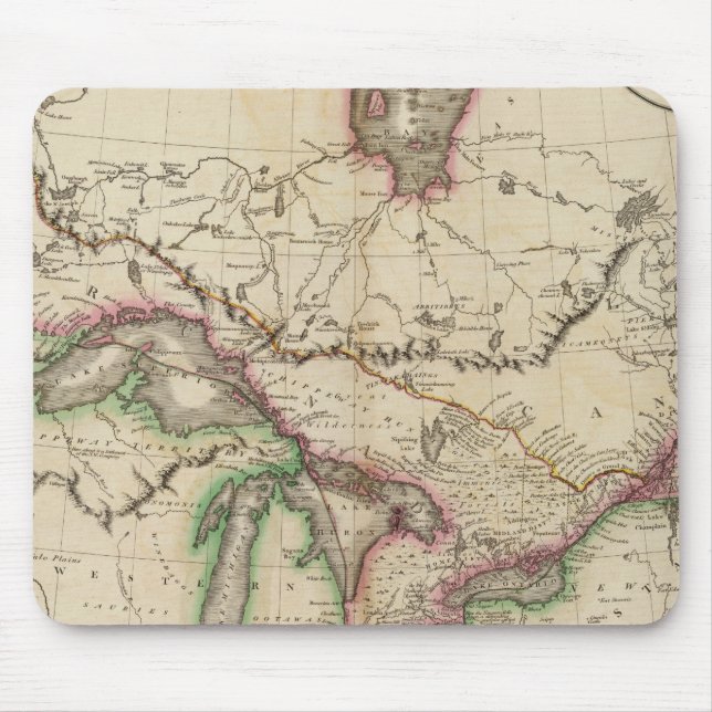 Obere und Untere Kanada Mousepad (Vorne)