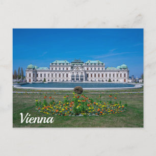 Oberer Belvedere Palast in Wien, Österreich Postkarte