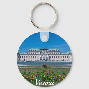 Oberer Belvedere Palast in Wien, Österreich Schlüsselanhänger