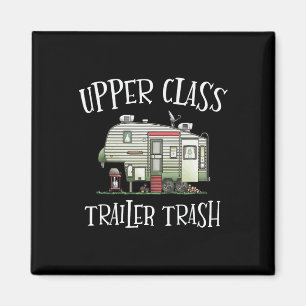 Oberer Cl Trailer Müll Lustiger Camper Camping Out Magnet
