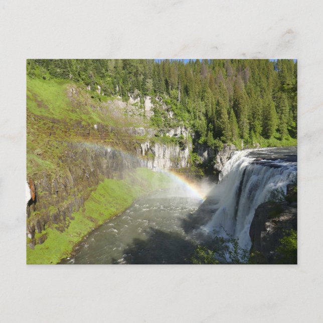 Oberer Mesa-Wasserfall Postkarte (Vorderseite)