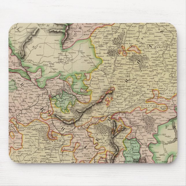 Oberer Rhein Mousepad (Vorne)