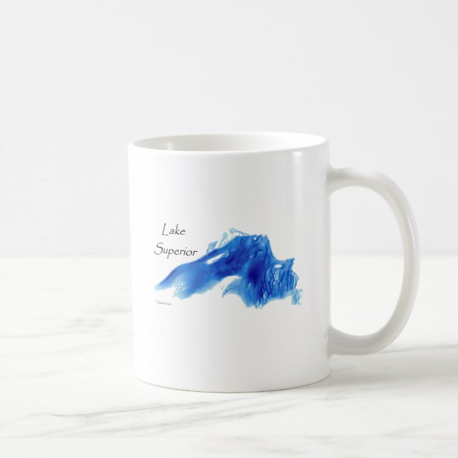 Oberer See ausführlich Kaffeetasse (Rechts)