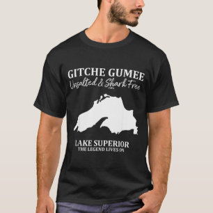 Oberer See, Gewand Seen, Gitche Gumee Apparel Seen T-Shirt