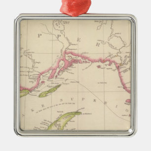 Oberer See Ornament Aus Metall