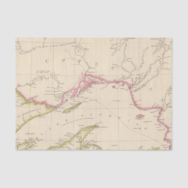 Oberer See Seidenpapier (Vorderseite)