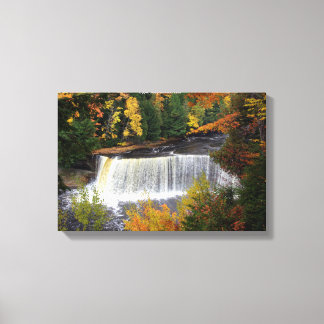 Oberer Tahquamenon-Wasserfall auf Leinwand
