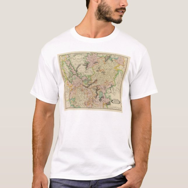 Oberer, untererer Rhein T-Shirt (Vorderseite)