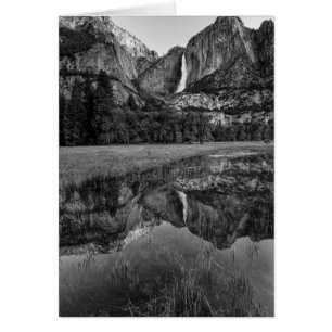 Oberer Wasserfall von Yosemite Panoramablick