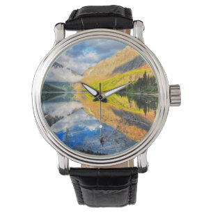 Oberer Zwei-Medizinischer See bei Sonnenaufgang Armbanduhr