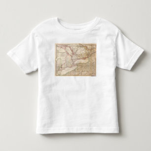 Oberes Kanada, NY, Penn, Mich Kleinkind T-shirt