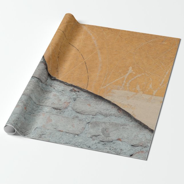 Oberfläche aus grauem Beton Geschenkpapier (Ungerollt)