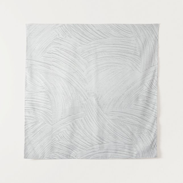 Oberfläche aus grauem Beton Wandteppich (Vorderseite)