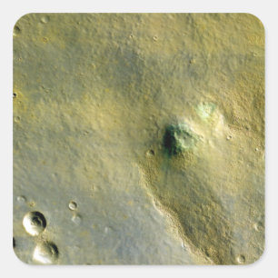 Oberfläche der Mars Quadratischer Aufkleber