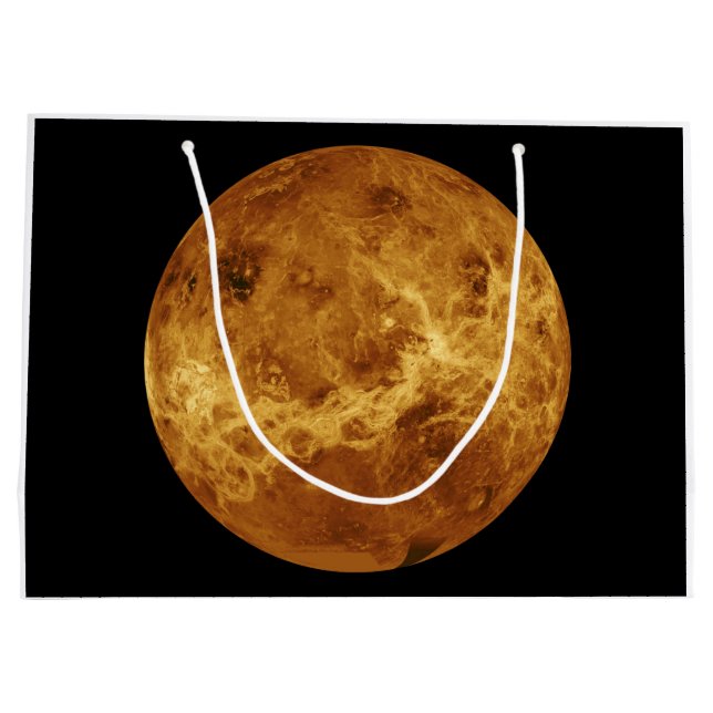 Oberfläche des Planeten Venus Große Geschenktüte (Rückseite)
