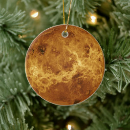 Oberfläche des Planeten Venus Keramik Ornament