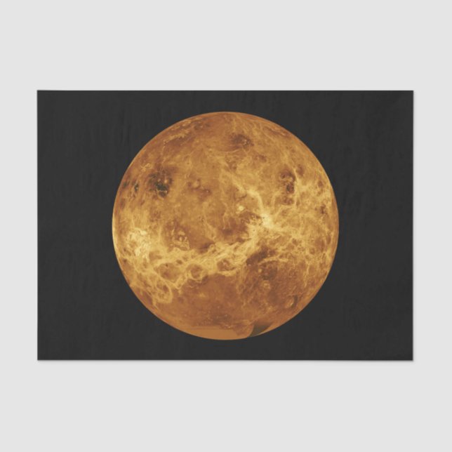 Oberfläche des Planeten Venus Seidenpapier (Vorderseite)