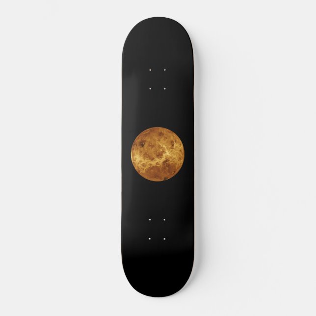 Oberfläche des Planeten Venus Skateboard (Vorderseite)