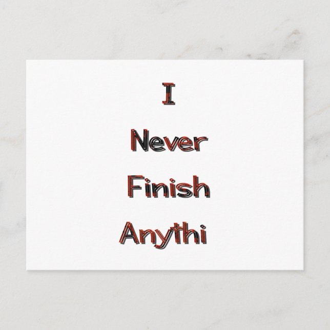 Oberfläche Postkarte (Vorderseite)