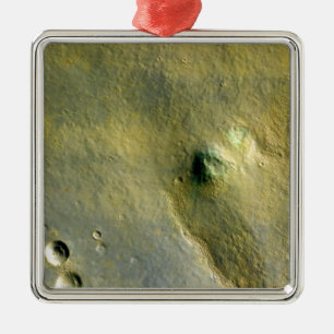 Oberfläche von Mars Silbernes Ornament
