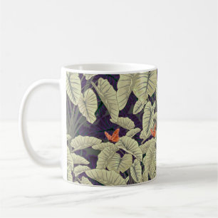 Oberflächen-Schmetterlingsmuster-Design angewandte Kaffeetasse
