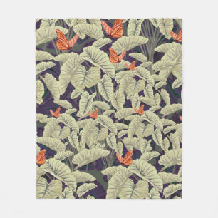 Oberflächen-Schmetterlingsmuster-Designangewandte Fleecedecke